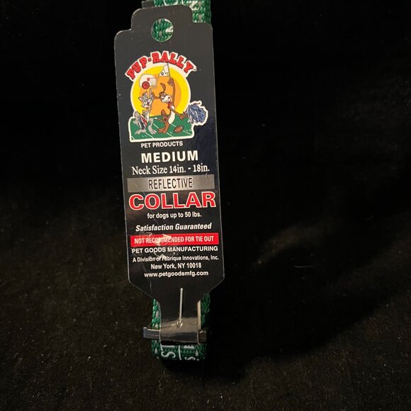 Pup Rally Michigan State Spartans Reflective Collar NWT Various Sizes - Picture 3 of 3